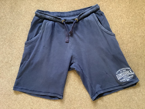 Mens lonsdale shorts navy - navy, blue