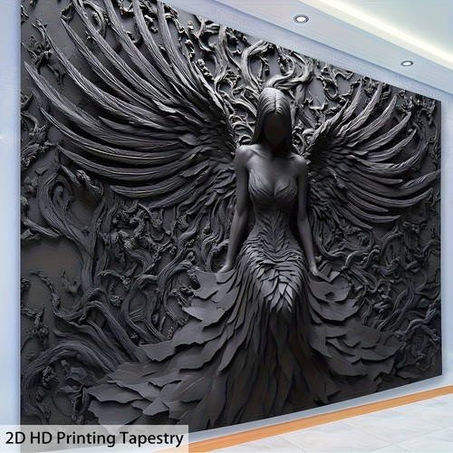 Large shadow queen wall - shadow,