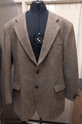 Men harris tweed blazer - men's, m&