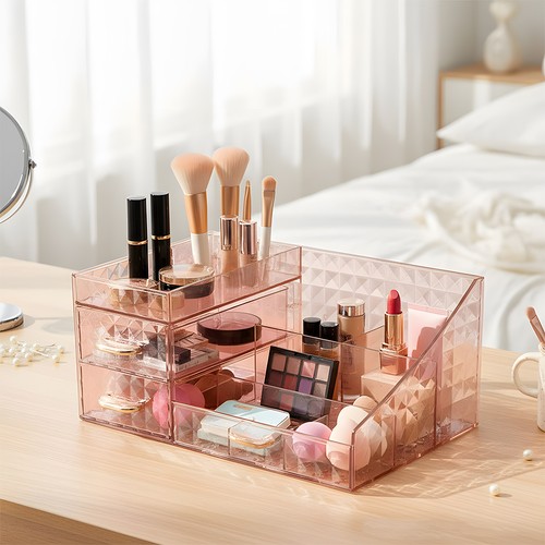 Clear make organiser - clear,