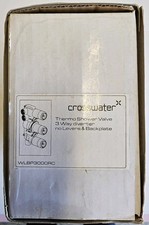 Crosswater Thermo Shower Valve 3 way Diverter, With Back Plate And Square Levers