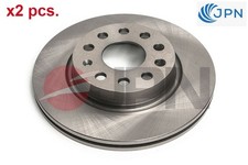 X2 PCS FRONT BRAKE DISC SET