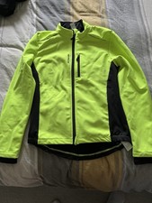 Btwin Road Bike Warm Jacket Large. High Visibility.