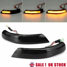 For Ford Focus Mk2 Mk3 Mk4 LED SIDE DOOR WING MIRROR INDICATORS LIGHT DYNAMIC 2x