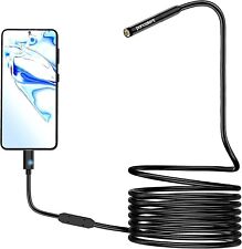 Pancellent Endoscope Snake Inspection Camera, Type C Borescope 9.84FT/3m (M3)