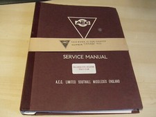 Rare - AEC Mammoth Major Tilt Cab Service Manual Goods Chassis