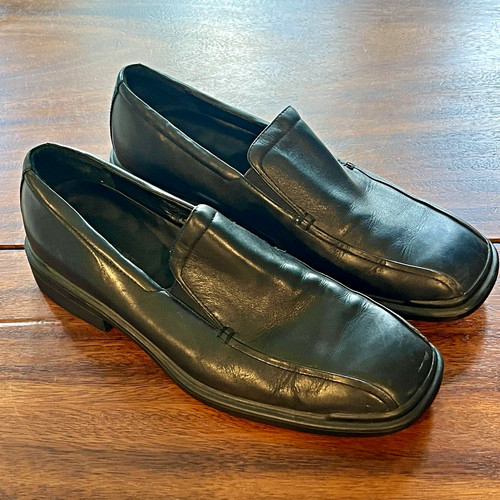 Rockport men black leather - rockport,