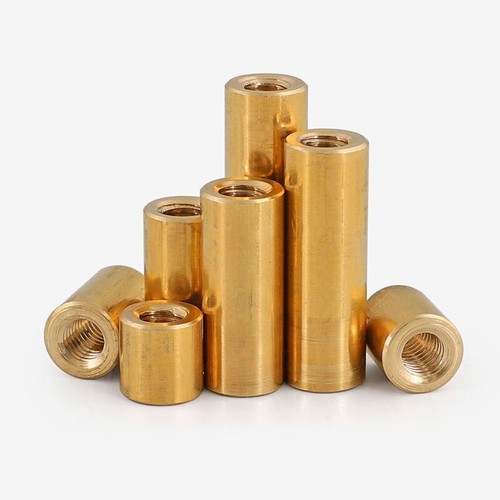 Brass round standoff - m2-m3,