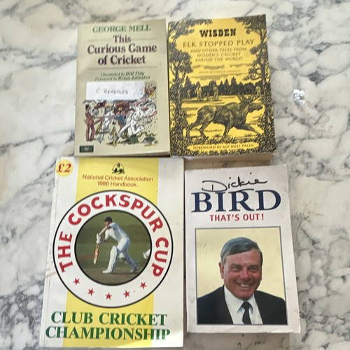 Cricket books - 4,