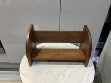 Book Stand Trough Solid Oak Vintage Old 31 X 15 X 18 Cm 