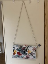 Beth J Navy and cream floral