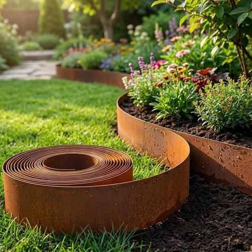 10m metal garden - 10m,