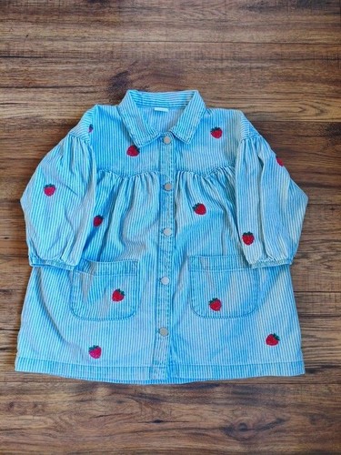 Next girls strawberry denim - girls,