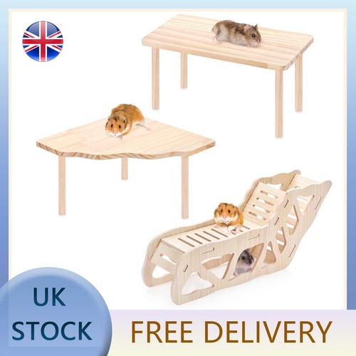 Natural wooden hamster - natural,