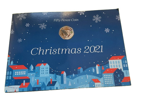 Gibraltar christmas 2021 50p - 2021,