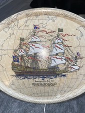 Sovereign of The Seas ship Phineas & Pett  1637 Melamine Serving Tray Platter