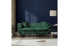 Velvet Fabric Chesterfield