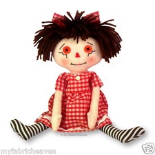 Cloth Rag Doll Soft Toy Sewing PATTERN Traditional & Vintage by My Fabric Heaven