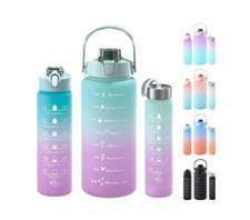 Leakproof Sports Water Bottle with Straw –Perfect for Gym, Travel, and Hydration