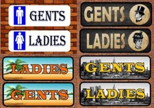 Vintage Style Metal Toilet