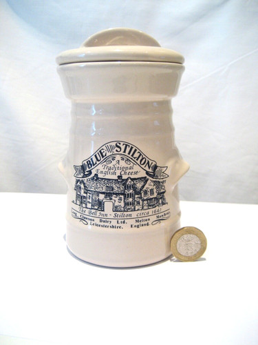 London pottery empty blue - 'london,