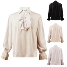 Men Vintage Lace-Up Gothic