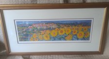 SUNFLOWERS, SIMAINE  PROVENCE, LIMITED EDITION PRINT BY JOHN HOLT 299/500