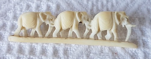 Brooch antique cream - ~, ~