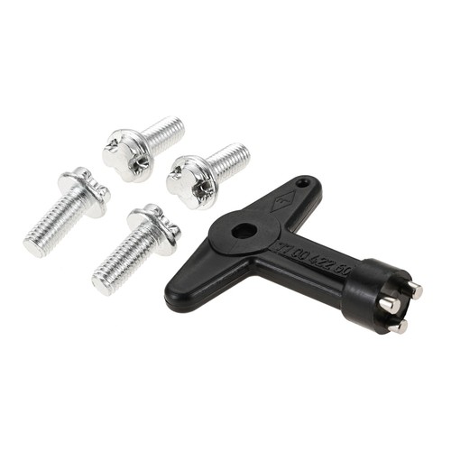 Alloy wheel centre cap - cap, screws
