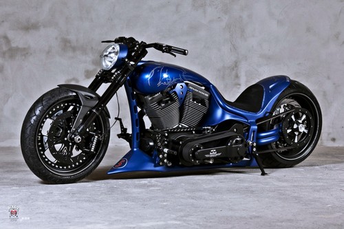 American chopper motorbike - chopper,