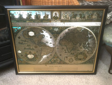 RETRO FRAMED GLAZED GOLD FOIL