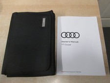 Audi TT Coupe 2014-2018 Handbook Owners Manual Quick Guide Wallet Set