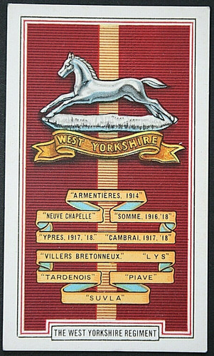 The west yorkshire regiment - the,