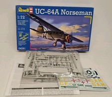 Revell 1:72 Noorduyn Norseman UC-64A Bush Plane Model Kit 04291 SEALED BAG