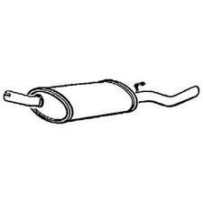 Rear Exhaust Tail Pipe With