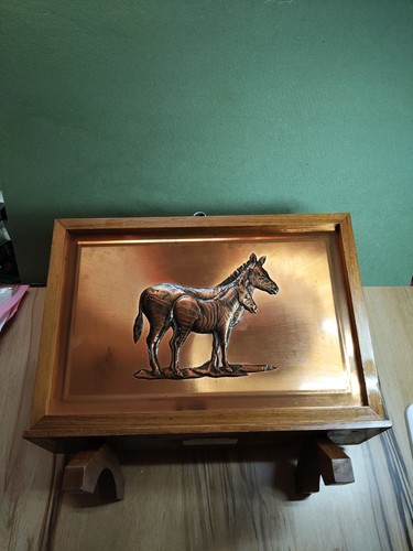 Vintage wood and copper - vintage,