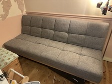 Grey Fabric Sofa Bed