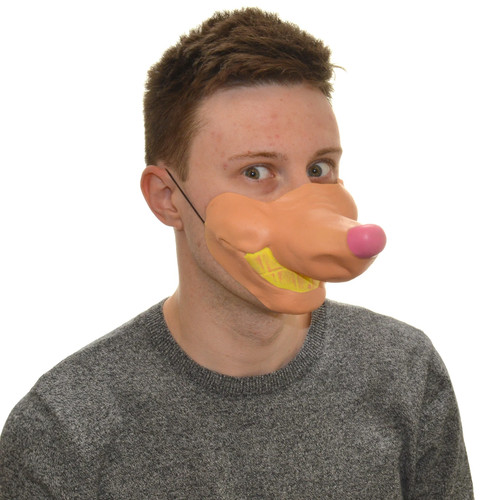 Latex half mask mouse rat - latex,