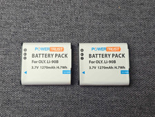 2x DB-110 Battery for Ricoh GR III, GR IIIx, WG-6, WG-8, G900, G900SE, Theta X