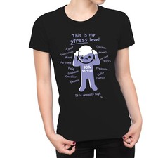 1Tee Womens This Is My Stress