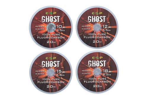 Esp ghost fluorocarbon 10lb - ghost,