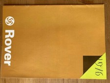 ROVER cars range brochure 1976. 2200 TC 3500 Range Rover. Pub no 1106/Oct 1975