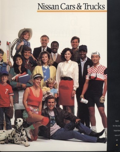 1989 nissan sales - nissan, brochure