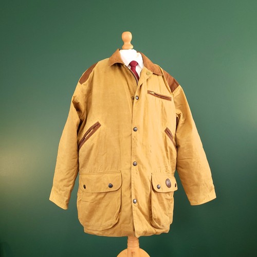 Field waxed cotton jacket - field,