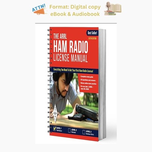 Arrl ham radio license manual - ham,