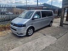 VOLKSWAGEN T5 FOR BREAKING 4 WHEEL BOLTS IN SILVER DOOR ENGINE GEARBOX
