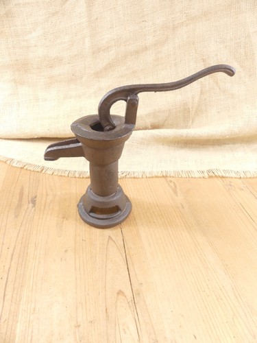 Rustic cast iron pump cistern - rustic,