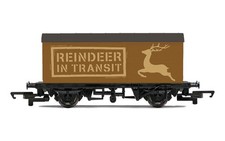 Santas Reindeer Wagon Hornby Railway Rolling Stock Christmas 1:76 Scale 00-Gauge