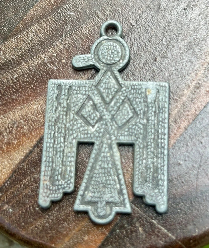 Vintage pewter thunderbird - pewter,