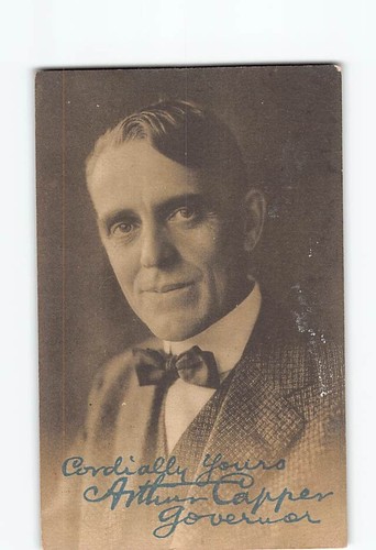 Postcard arthur capper - postcard,